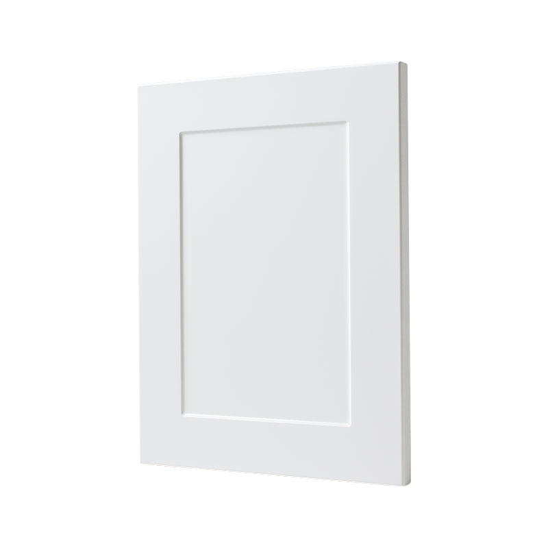 Inovasi apa saja yang dilakukan pada pintu lemari termofoil dan bagian depan lemari PVC?