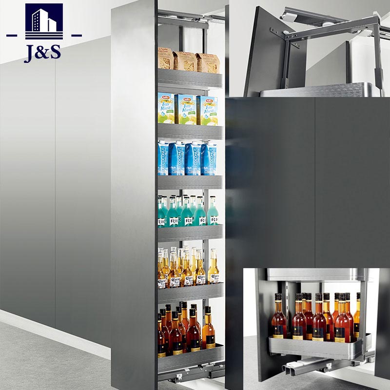 Apakah Soft Close Revolving Tall Unit Pull Out Pantry Organizer merupakan solusi ideal untuk mengoptimalkan penyimpanan dapur?