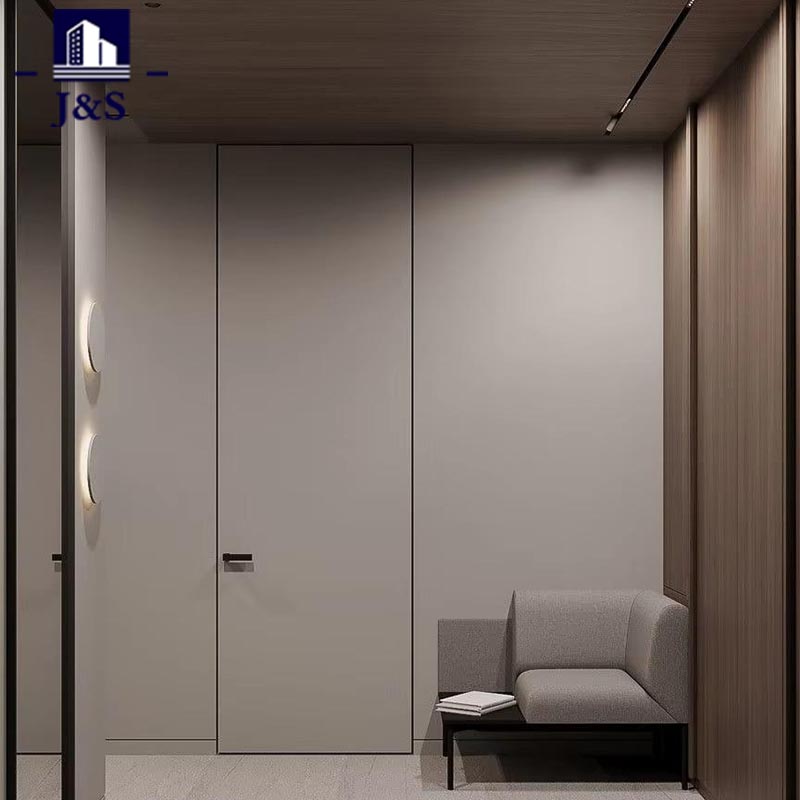 Pintu Interior Rangka Aluminium Minimalis