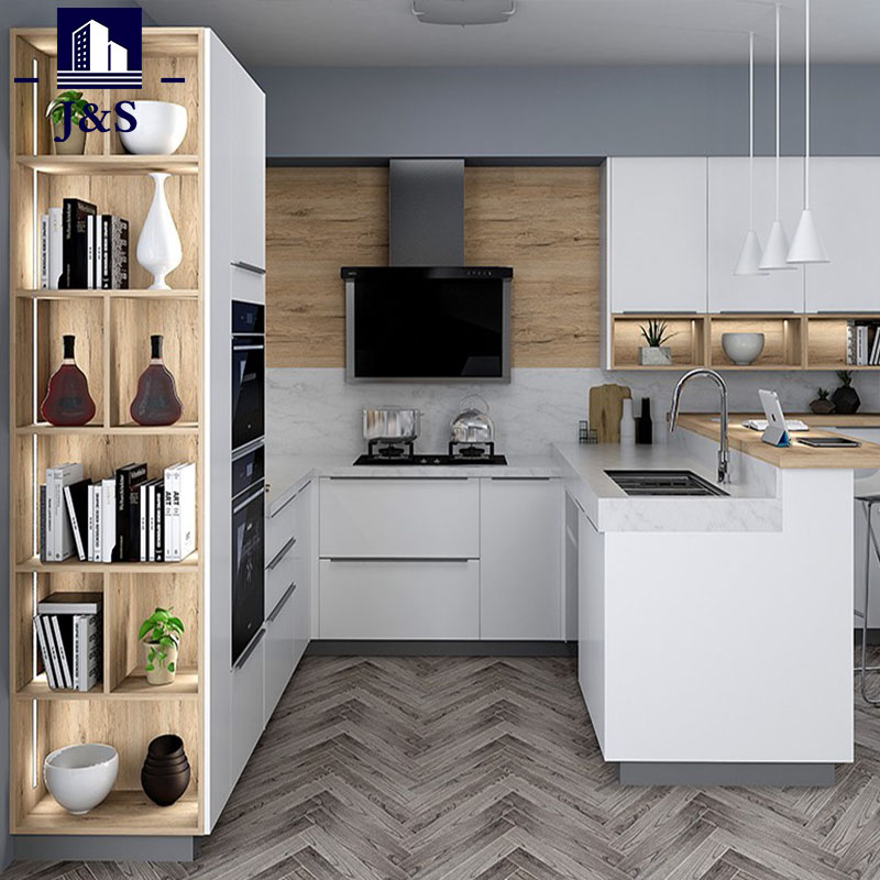 Lemari Dapur Veneer Modern